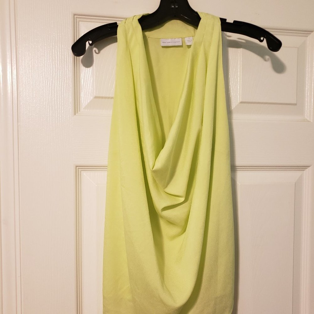 New York and Company lime top